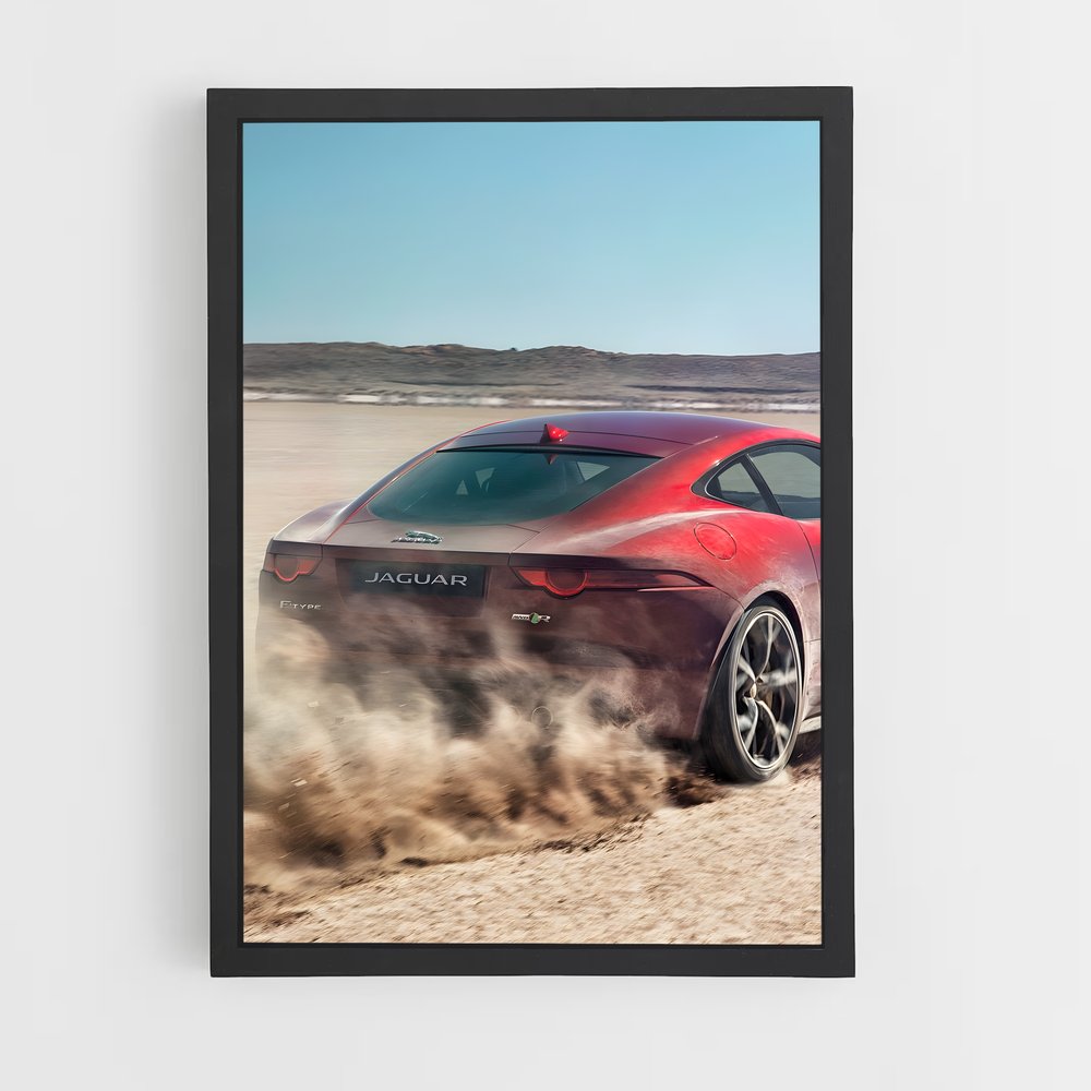 Poster F-Type Fever – affiche Jaguar (vue 2)